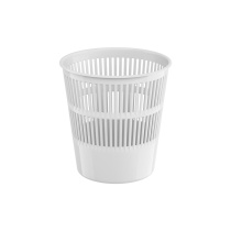 Корзина для бумаг сетчатая пластиковая ErichKrause Classic, 9л, белый
