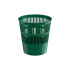 Корзина для бумаг сетчатая пластиковая ErichKrause Classic, 9л, зеленый