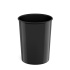 Корзина для бумаг литая пластиковая ErichKrause Classic, 13.5л, черный
