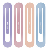 Набор из 4 закладок пластиковых ErichKrause Soft Manga, овальные, ассорти (12 наборов в пакете)