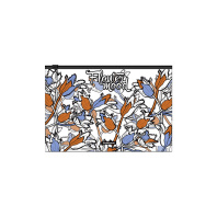 Zip-пакет пластиковый ErichKrause® Tulips, B5 (в пакете по 12 шт.)