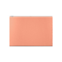 Zip-пакет пластиковый ErichKrause® Matt Powder, A4, непрозрачный, персиковый (в пакете по 12 шт.)