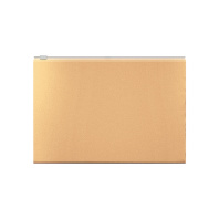 Zip-пакет пластиковый ErichKrause® Matt Powder, A4, непрозрачный, бежевый (в пакете по 12 шт.)