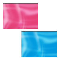 Набор из 4 zip-пакетов пластиковых ErichKrause® Glossy Bubble Gum, арома, B5, непрозрачный, ассорти