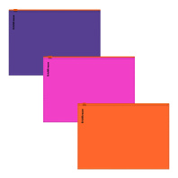 Zip-пакет пластиковый ErichKrause Soft Caribbean Sunset, А5+, непрозрачный, ассорти (в пакете по 12 шт.)