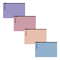 Zip-пакет пластиковый ErichKrause Matt Manga, C6, непрозрачный, ассорти (в пакете по 12 шт.)