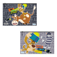 Zip-пакет пластиковый ErichKrause Простоквашино, B5, ассорти (в пакете по 12 шт.)