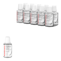 Клей канцелярский ErichKrause Лёгкое склеивание, с кисточкой, 20мл (в пластиковом поддоне по 10 шт.)