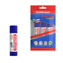 Набор 3 клея-карандаша ErichKrause Extra, 15г (в пакете)