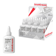 Клей ПВА ErichKrause EasyStick, 60мл (в дисплее по 16 шт.) Клей ПВА ErichKrause EasyStick, 60мл (в дисплее по 16 шт.)