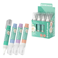 Ручка-корректор ErichKrause Pastel Bloom, 4мл (в дисплее по 12 шт.)