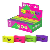 Ластик ErichKrause JOY® Неон (в коробке по 36 шт.)