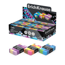 Ластик ErichKrause Пиксель (в коробке по 30 шт.)