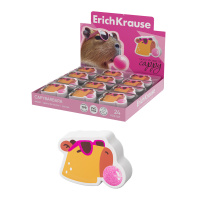 Ластик ErichKrause CapyBarbara (в коробке по 24 шт.) Ластик ErichKrause CapyBarbara (в коробке по 24 шт.)