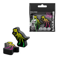 Набор из 2 ластиков ErichKrause Dino Hobby (в пакете) Набор из 2 ластиков ErichKrause Dino Hobby (в пакете)