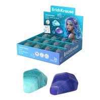 Ластик ErichKrause Aquamarine (в коробке по 24 шт.) Ластик ErichKrause Aquamarine (в коробке по 24 шт.)