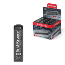 Грифели ErichKrause для механических карандашей 0.9 мм, HB (в футляре 20 шт.)