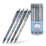 Карандаш механический ErichKrause Frozen Beauty 0.5 мм, НВ (в тубусе по 24 шт.)