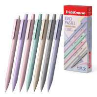 Карандаш механический ErichKrause Trio Pastel 0.5 мм, HB (в коробке 12 шт.)