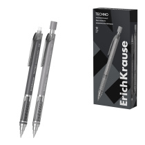 Карандаш механический ErichKrause Techno 0.9 мм, с автоматической подачей грифеляHB (в коробке 12 шт.)