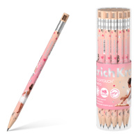 Карандаш механический ErichKrause ColorTouch® Pointes 2.0 мм, с точилкой, НВ (в тубусе по 24 шт.)