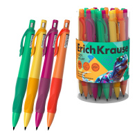 Карандаш механический ErichKrause Kiddy Dino Art 2.0 мм, НВ (в тубусе по 24 шт.)