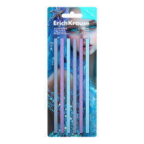 Клейкие закладки пластиковые ErichKrause Aquamarine, 5x135 мм, 120 листов, 3 цвета