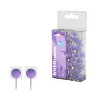 Кнопки силовые ErichKrause Аниме, лиловый (в ПЭТ-боксе по 50 шт.)