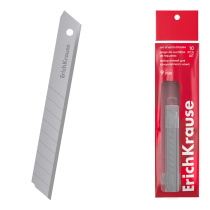 Лезвия ErichKrause для канцелярского ножа, 9 мм (в пакете по 10 шт.)