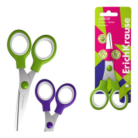 Ножницы ErichKrause Junior, 13см, ассорти (в блистере по 1 шт.) Ножницы ErichKrause Junior, 13см, ассорти (в блистере по 1 шт.)