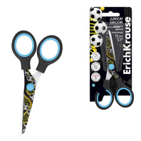Ножницы ErichKrause Junior Decor Sport DNA, с принтом на лезвиях, 13см (в блистере по 1 шт.) Ножницы ErichKrause Junior Decor Sport DNA, с принтом на лезвиях, 13см (в блистере по 1 шт.)