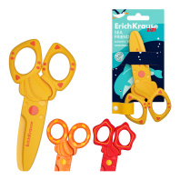 Ножницы пластиковые ErichKrause Sea Friends, 12 см, ассорти (в блистере по 1 шт.) Ножницы пластиковые ErichKrause Sea Friends, 12 см, ассорти (в блистере по 1 шт.)
