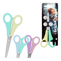 Ножницы ErichKrause JOY® Волшебный питомец, 13.5см, ассорти (в блистере по 1 шт.)