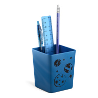 Набор настольный пластиковый ErichKrause® Base, Outer Space, синий