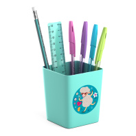 Набор настольный пластиковый ErichKrause® Base, Flower Sheep, мятный