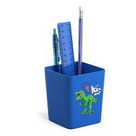 Набор настольный пластиковый ErichKrause® Base, Dino Planet, синий