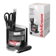 Набор настольный пластиковый ErichKrause Venezia, Classic, черный