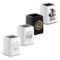 Подставка настольная пластиковая ErichKrause® Forte, ассорти из 4 дизайнов Подставка настольная пластиковая ErichKrause® Forte, ассорти из 4 дизайнов