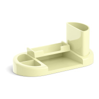 Подставка настольная пластиковая ErichKrause® Harmony, Pastel, желтая Подставка настольная пластиковая ErichKrause® Harmony, Pastel, желтая