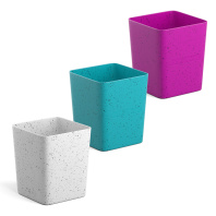 Подставка настольная пластиковая ErichKrause® Base, Grains, ассорти из 3 цветов Подставка настольная пластиковая ErichKrause® Base, Grains, ассорти из 3 цветов