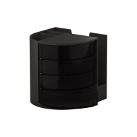 Подставка настольная пластиковая ErichKrause Venezia, Classic, черный Подставка настольная пластиковая ErichKrause Venezia, Classic, черный