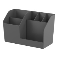 Подставка настольная пластиковая ErichKrause Submarine, Classic, серый