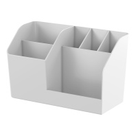 Подставка настольная пластиковая ErichKrause Submarine, Classic, белый