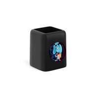 Подставка настольная пластиковая ErichKrause Forte, Тайна третьей планеты, черный