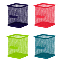 Подставка прямоугольная металлическая ErichKrause Compass, Reef, ассорти Подставка прямоугольная металлическая ErichKrause Compass, Reef, ассорти