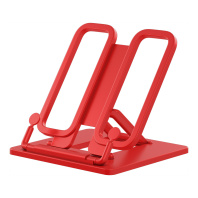 Подставка для книг пластиковая ErichKrause Base, Classic, красный