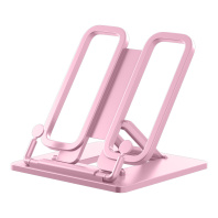 Подставка для книг пластиковая ErichKrause Base, Pastel, розовый