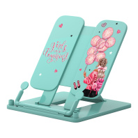 Подставка для книг пластиковая ErichKrause Girly Day, мятный