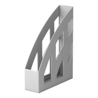 Подставка для бумаг вертикальная пластиковая ErichKrause Office, Classic, 75мм, серый