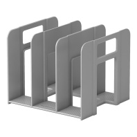 Подставка для бумаг пластиковая ErichKrause Techno, Classic, серый